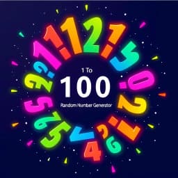 1 to 100 Random Number Generator icon