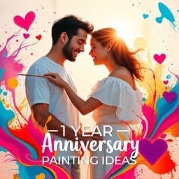 1 Year Anniversary Painting Ideas icon