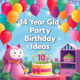 14 Year Old Girl Birthday Party Ideas icon