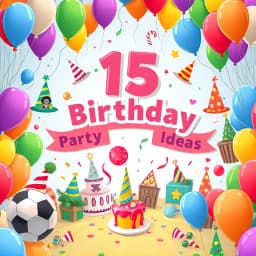 15 Birthday Party Ideas icon