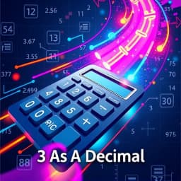 3 as a Decimal icon