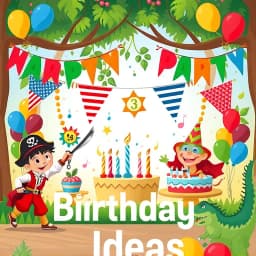 3 Year Old Birthday Party Ideas Boy icon