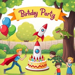 4 Year Old Birthday Party Ideas Boy icon