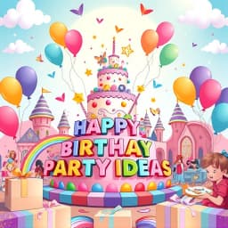 4 Year Old Girl Birthday Party Ideas icon