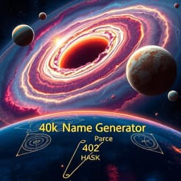 40K Planet Name Generator icon