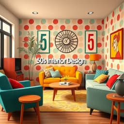 50s Interior Design icon