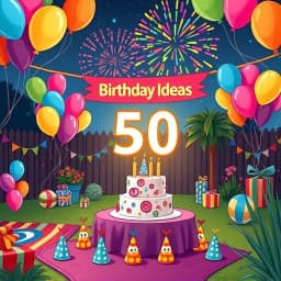 50th Birthday Ideas icon