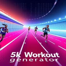 5k Workout Generator icon