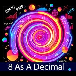 8 as a Decimal icon