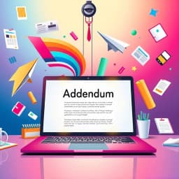 Addendum Email Template icon