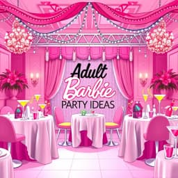 Adult Barbie Party Ideas icon