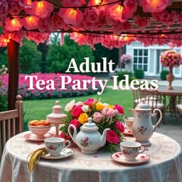 Adult Tea Party Ideas icon