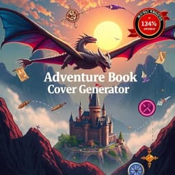 Adventure Book Cover Generator icon
