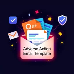 Adverse Action Email Template icon