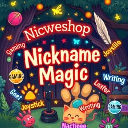 AI Cool Nickname Ideas Generator For Different Interests icon