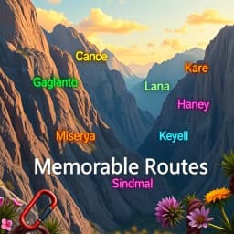 AI Memorable New Rock Climbing Route Names and Descriptions Generator icon