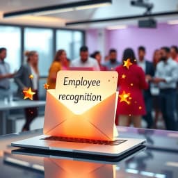 AI Performance Bonus Announcement Letter Generator icon