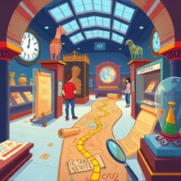 AI Powered Personalized Virtual Museum Scavenger Hunt Ideas Generator icon