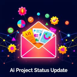 AI Project Status Update Email Generator icon