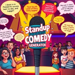 AI Standup Comedy Script Generator icon