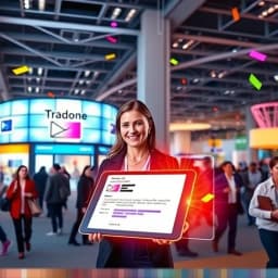 AI Trade Show Attendance Confirmation Email Generator icon