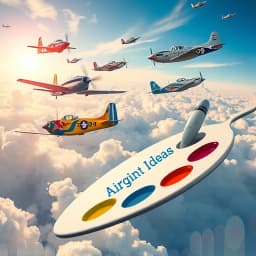 Airplane Painting Ideas icon