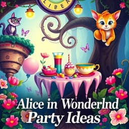Alice in Wonderland Party Ideas icon