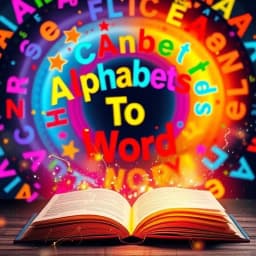 Alphabets to Word Generator icon