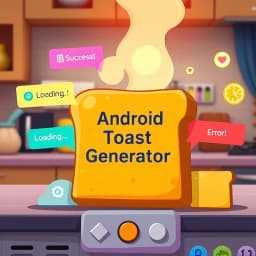 Android Toast Generator icon