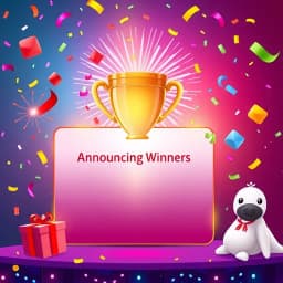 Announcing Winners Email Template icon