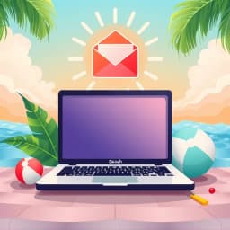 Annual Leave Auto Reply Email Template icon