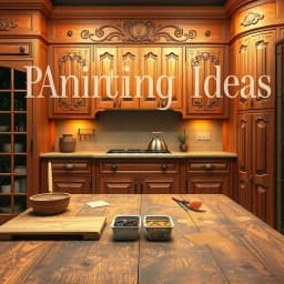 Antique Painting Kitchen Cabinets Ideas icon