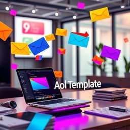 AOL Email Template icon