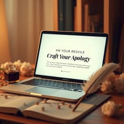 Apologize Email for Mistake Template icon