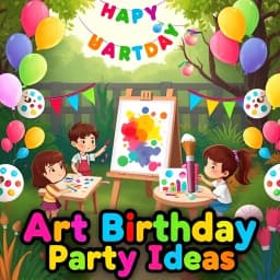 Art Birthday Party Ideas icon