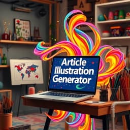 Article Illustration Generator icon