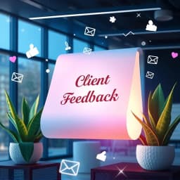 Asking For Client Feedback Email Template icon
