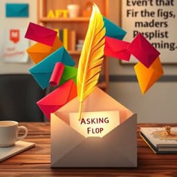 Asking For Help Email Template icon