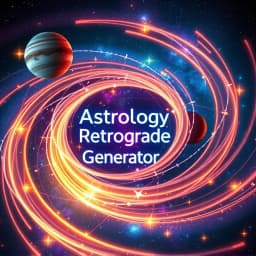 Astrology Retrograde Generator icon