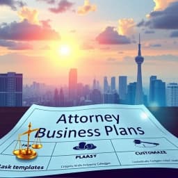 Attorney Business Plan icon