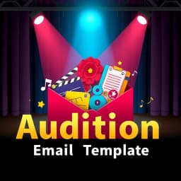 Audition Email Template icon