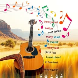 Australian Folk Song Lyrics Generator icon