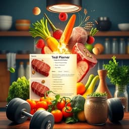 Automatic Bodybuilding Meal Plan Generator icon