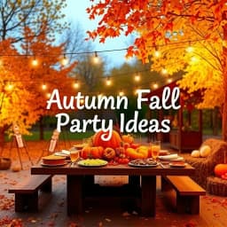 Autumn Fall Party Ideas icon