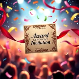 Award Ceremony Invitation Email Template icon