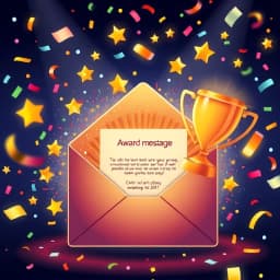 Award Email Template icon