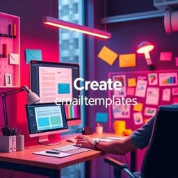 AWS SES Create Email Template icon