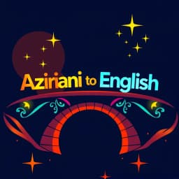 Azerbaijani to English Generator KP27BULQ icon