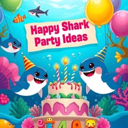 Baby Shark Birthday Party Ideas icon