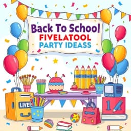 Back to School Party Ideas icon